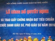 Giáo dục - du học - Miễn nhiệm chức danh giáo sư, phó giáo sư có dễ không?