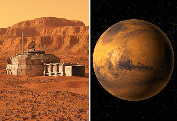 Giáo sư Mỹ nêu cách con người sẽ sống ở sao Hỏa - 1