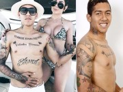 Làm đẹp - Ẩn ý sau loạt hình xăm đồ sộ của Roberto Firmino đội Liverpool