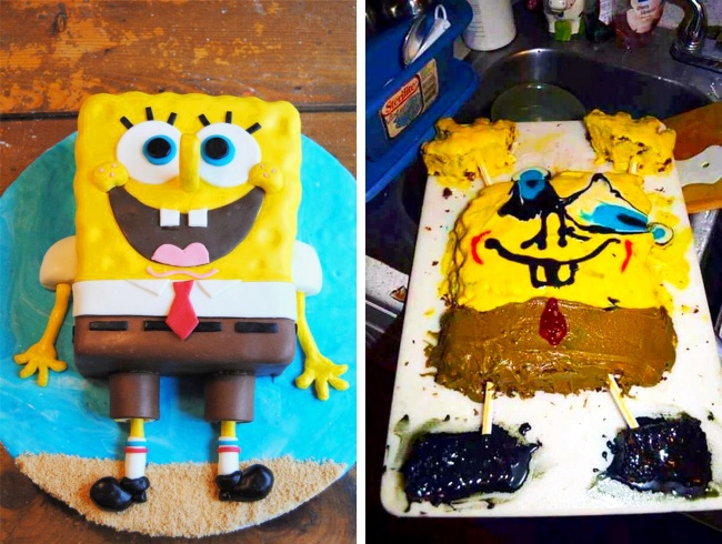 Liệu Sponge Bob vẫn tươi cười, lạc quan như thường lệ hay không.