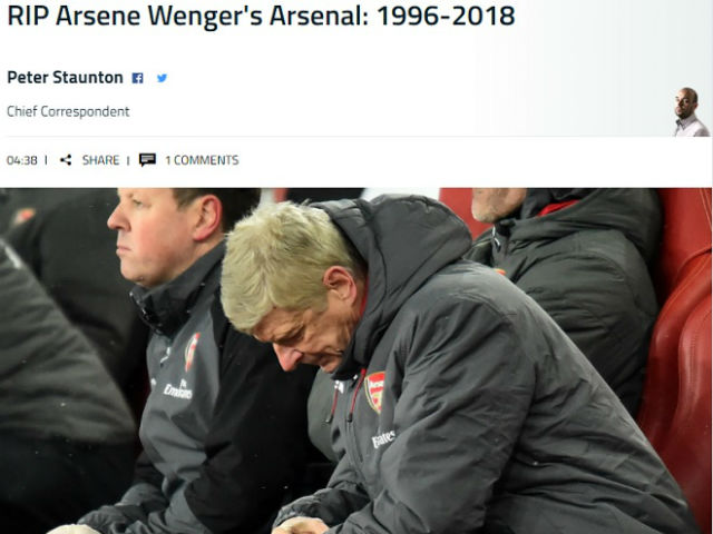 Arsenal lại bị Man City ”hành hạ”: Báo chí Anh hò nhau tiễn biệt Wenger