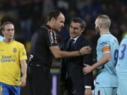 Bóng đá - Barca rơi chiến thắng: HLV Valverde lo sợ, Pique đòi tẩn trọng tài