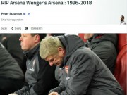 Bóng đá - Arsenal lại bị Man City &quot;hành hạ&quot;: Báo chí Anh hò nhau tiễn biệt Wenger