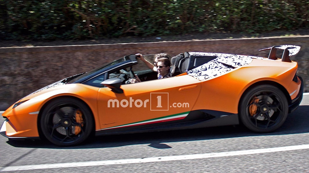 Lamborghini Huracan Spyder Performante sắp trình làng - 2