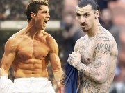 Bí quyết làm đẹp - Đã tập thì phải &quot;điên&quot; như CR7,  Zlatan Ibrahimovic