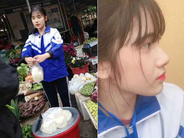 Danh tính thật của thiếu nữ bán đậu phụ cực xinh ở Lào Cai