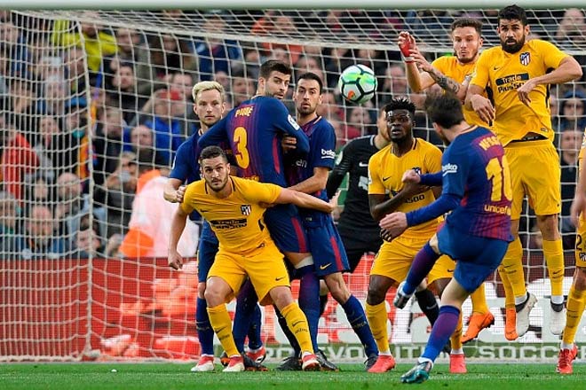 Barca tiến gần vô địch: Atletico sớm buông súng, ước có Messi trong đội - 1