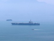 Tin tức trong ngày - Tàu sân bay USS Carl Vinson đã vào vùng biển cảng Tiên Sa