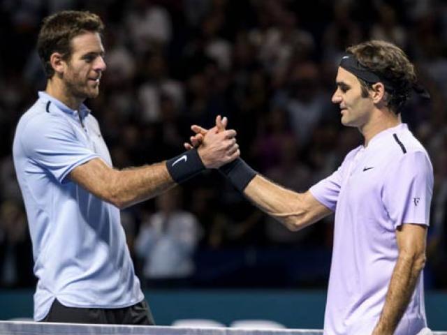 Indian Wells: Vắng Nadal, Federer vẫn còn đụng “kỳ đà” Del Potro