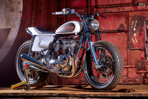 Triumph T140 Tracker: &#34;Chiến binh báo đen&#34; bước ra từ xưởng độ Mule - 8