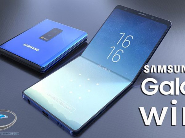 ”Choáng” Samsung Galaxy Wing màn hình 7 inch 4K, gập lại được