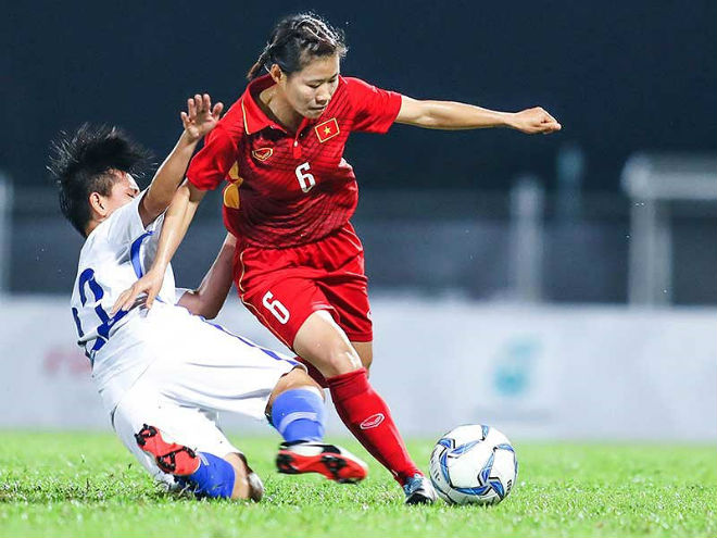 Nữ tuyển thủ ‘mang thai đá bóng’ và vô địch SEA Games - 1