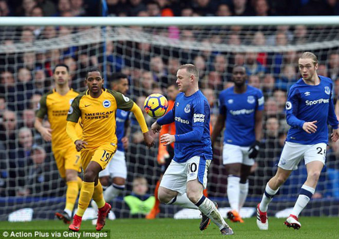 Everton - Brighton: Hiệp 2 xuất thần, Rooney lập kỷ lục buồn - 1