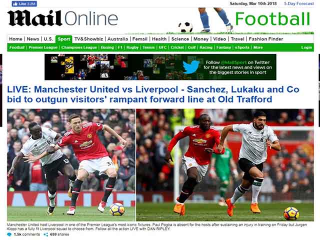 MU hạ Liverpool: Báo Anh ca ngợi Mourinho “bạc già”, khen Rashford hết lời