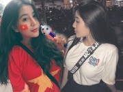 Bạn trẻ - Cuộc sống - Fan girl U23 Việt Nam được báo Hàn ca ngợi đẹp như nữ thần