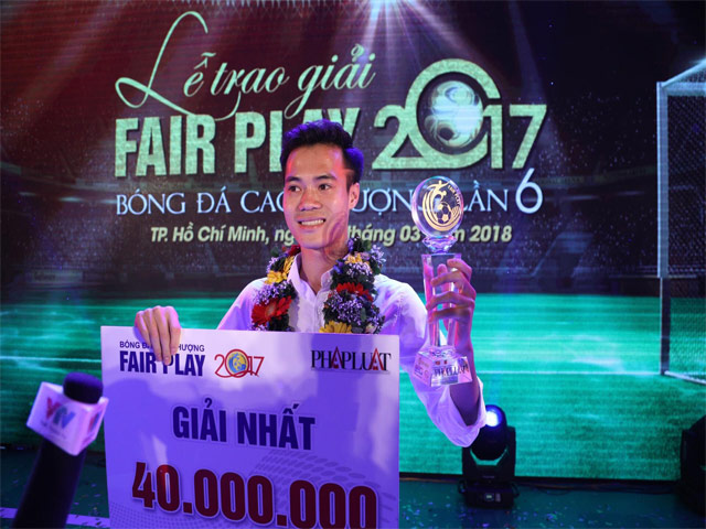 Văn Toàn & U23 Việt Nam được vinh danh giải Fair Play