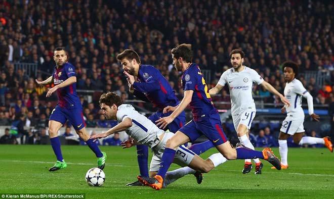 Barca &#34;tiêu diệt&#34; Chelsea lập kì tích, Messi điểm 10 hoàn hảo - 6