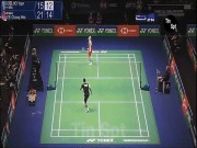 Thể thao - Cầu lông triệu đô: Lin Dan &quot;gầm vang&quot;, Lee Chong Wei &quot;vụt&quot; đối thủ nằm sân