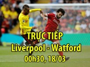 Bóng đá - Chi tiết Liverpool - Watford: Cú poker cho Salah (KT)