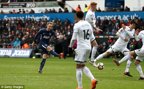 Chi tiết Swansea - Tottenham: Chủ nhà buông xuôi (KT) - 6