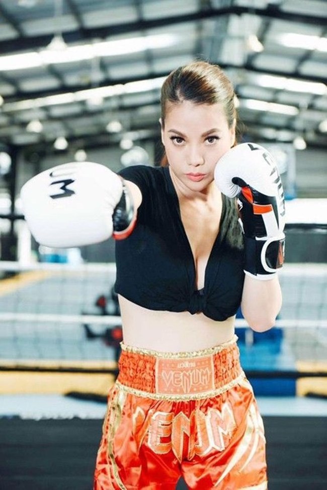 Đả nữ Trương Ngọc Ánh là người tiếp theo được gọi tên khi cô làm quen với boxing từ rất lâu trước đó.