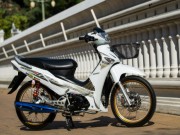 Thế giới xe - Xe số Honda Wave 125i trắng ngọc trai, độ lên quá đẹp