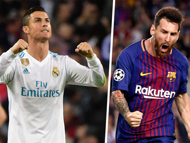 Bàn thắng đẹp Liga V29: Vua sút xa Messi đọ Ronaldo ”siêu nhân vòng cấm”