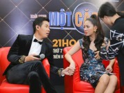 Đời sống Showbiz - Văn Mai Hương nắm tay MC Nguyên Khang trong hậu trường