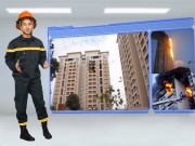 Tin tức trong ngày - Clip: 8 kỹ năng thoát nạn khi cháy nhà cao tầng