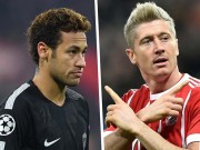 Bóng đá - Nóng: Neymar họp kín với Lewandowski, &quot;bom tấn đôi&quot; về Real