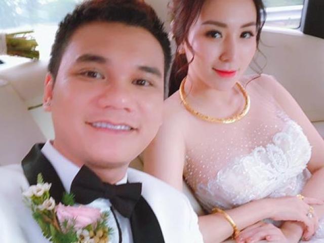 Vợ DJ nóng bỏng của Khắc Việt xinh đẹp rạng ngời trong lễ rước dâu