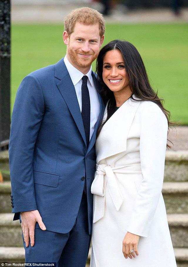 Ngắm chiếc bánh cưới của hoàng tử Anh Harry và  hôn thê Meghan - 2