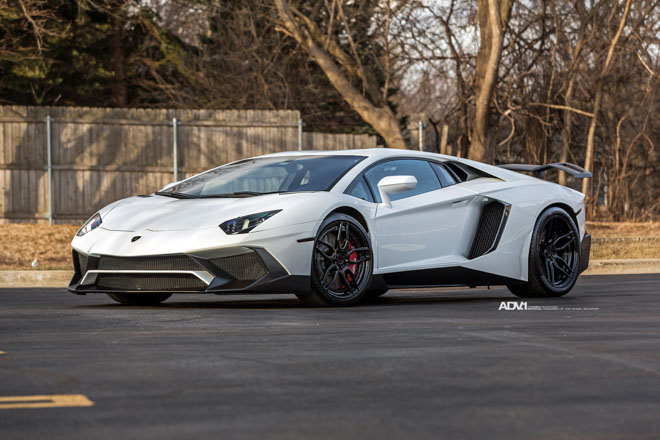 &#34;Siêu bò&#34; Lamborghini Aventador độ bodykit ADV.1 - 1