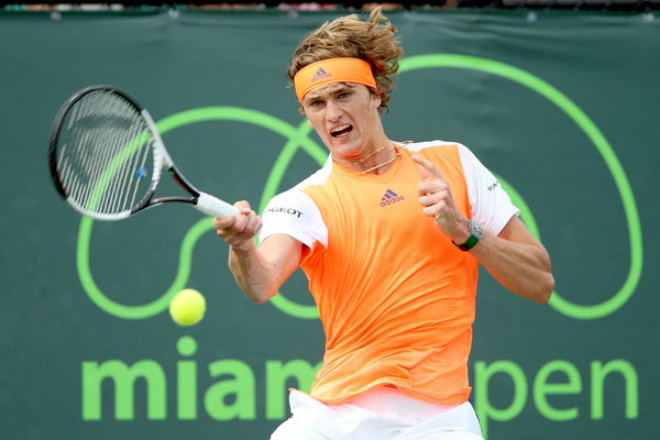 Miami Open ngày 4: &#34;Hoàng tử&#34; Zverev thắng nghẹt thở - 1