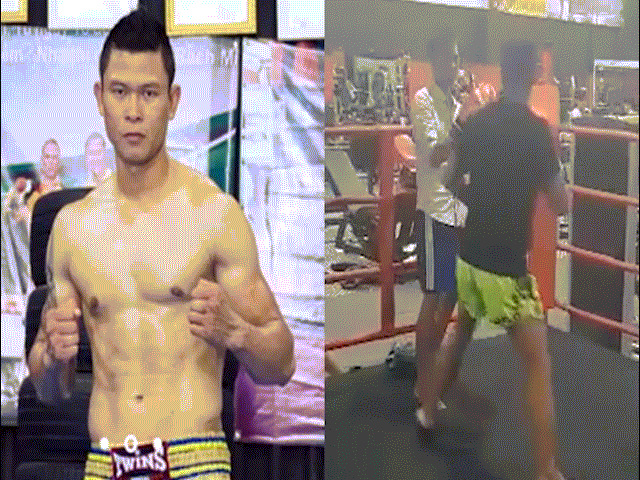 Bàng hoàng: Thanh niên thách đấu "Vua" kickboxing Việt, ăn 1 đấm ngất 15 phút