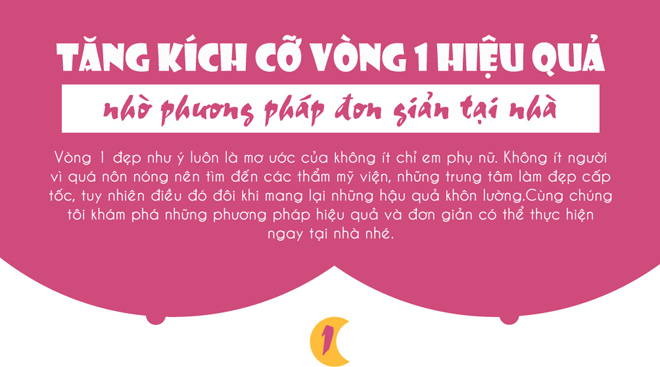 Tăng kích cỡ vòng một bằng phương pháp đơn giản tại nhà - 1