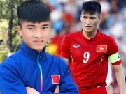 Bạn trẻ - Cuộc sống - Đội trưởng U19 SLNA “gây bão” vì quá giống Công Vinh