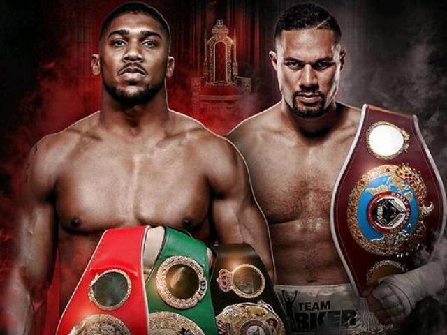 Giật mình: Vua boxing Joshua ”ăn thùng uống vại” đại chiến 4 ngôi báu