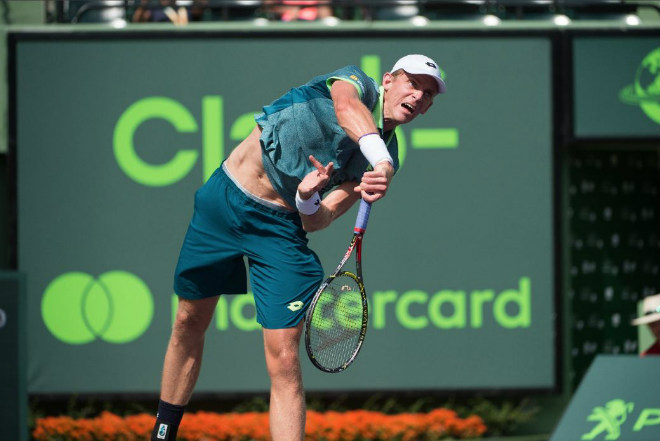 Miami Open ngày 9: &#34;Đấu súng&#34; nghẹt thở, á quân US Open thua đau - 1