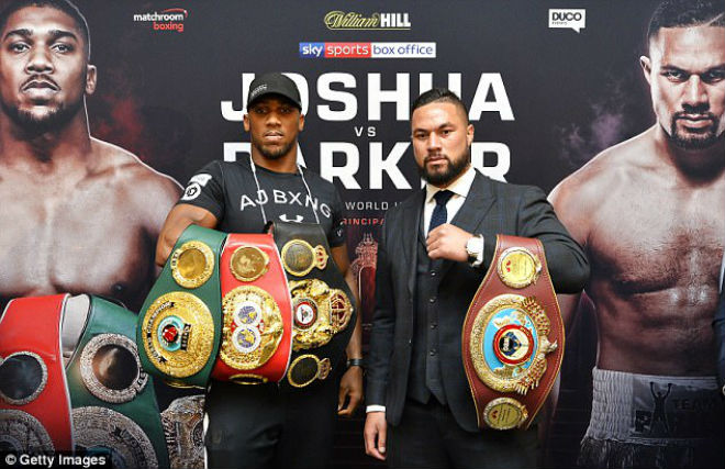 Giật mình: Vua boxing Joshua &#34;ăn thùng uống vại&#34; đại chiến 4 ngôi báu - 1