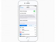 Công nghệ thông tin - iOS 11.3 chính thức lên sóng cho phép điều chỉnh hiệu suất pin