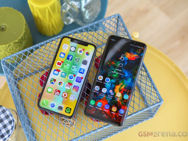 So sánh ảnh chụp giữa iPhone X và Galaxy S9+