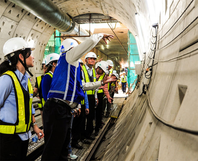 “Thâm nhập” vào lòng đường hầm Metro - 11