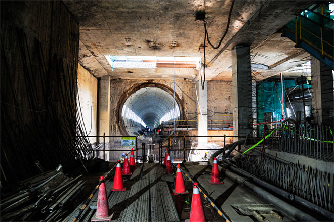 “Thâm nhập” vào lòng đường hầm Metro - 4