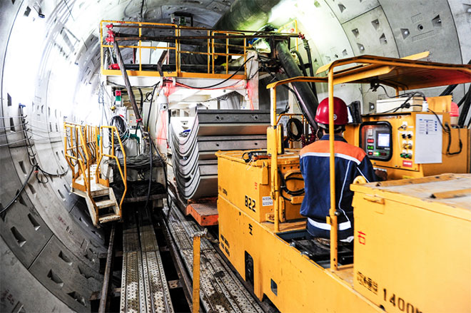 “Thâm nhập” vào lòng đường hầm Metro - 6