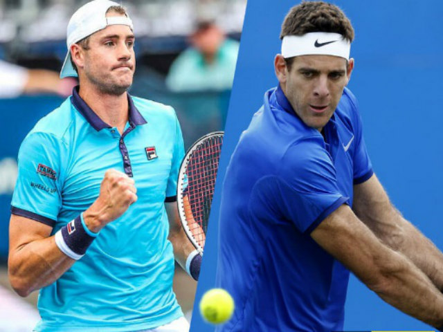 Del Potro - John Isner: Căng thẳng tie-break, bi kịch đến sớm (BK Miami Open)