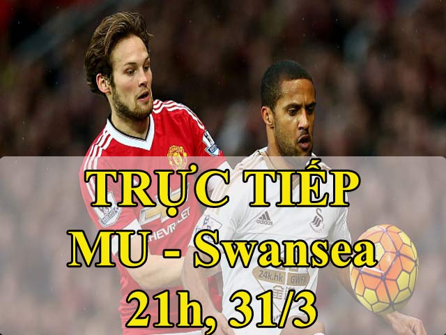 TRỰC TIẾP bóng đá MU - Swansea: Giải bài toán nội bộ (Vòng 32 Ngoại hạng Anh)