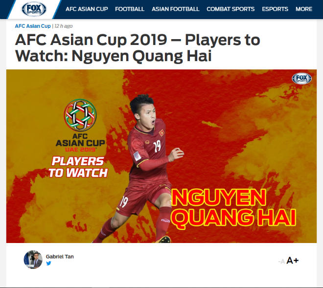 Báo châu Á: Quang Hải hay bậc nhất Asian Cup, sánh ngang SAO gieo sầu Real - 2