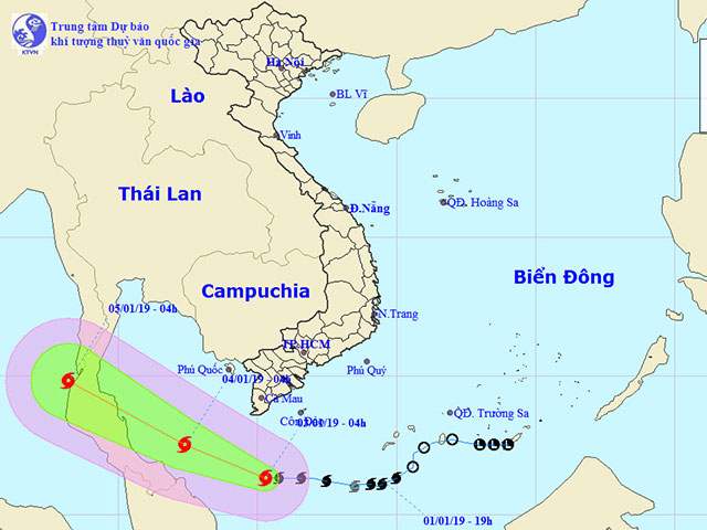 Bão số 1 rất nguy hiểm