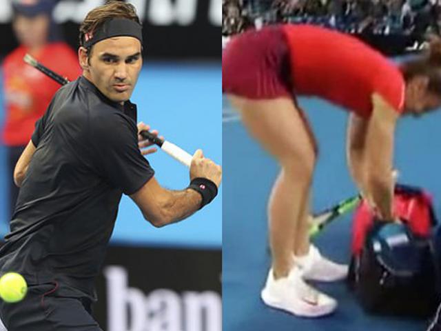 Federer đen đủi trước Australian Open: Bại trận còn bị người đẹp ”cuỗm” đồ